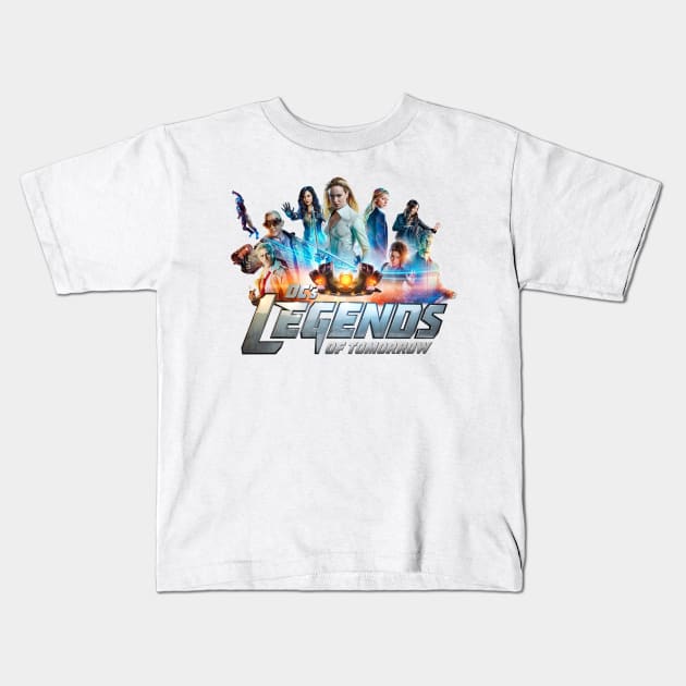 Legends of Tomorrow Season 4 Kids T-Shirt by RotemChan